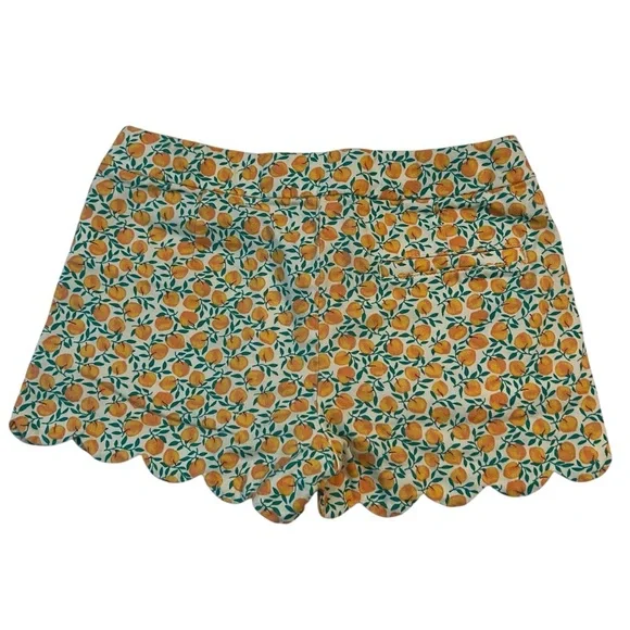 Crewcuts Girls’ Scalloped Shorts – Citrus Print, Size 8 - Picture 5 of 5